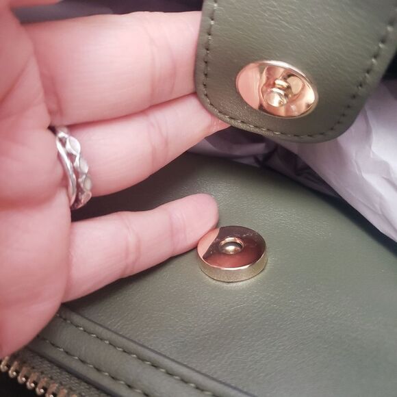 A New Day Tote Handbag Olive Green - Picture 8 of 8